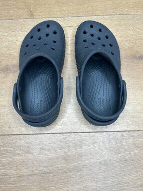 Kids Crocs Iconic Comfort C13 - Classic Clog Shoes Black